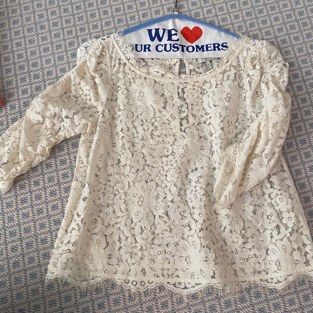 Joie lace shirt